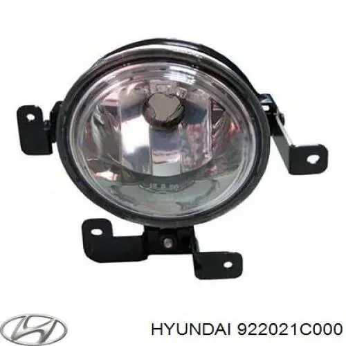 Do koszyka 922021C000 Hyundai/Kia Lampa przeciwmgielna prawa