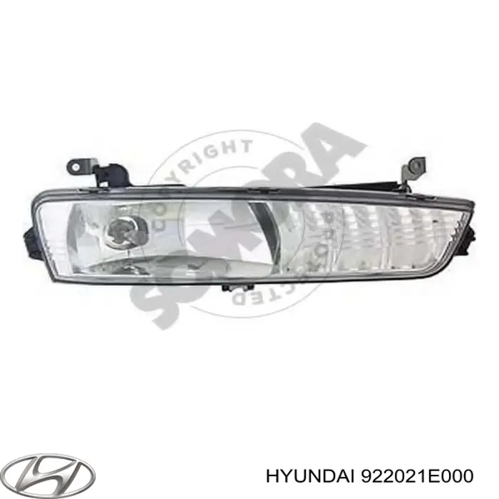 Lampa przeciwmgielna prawa Hyundai/Kia 922021E000 cena, od 41,53 USD