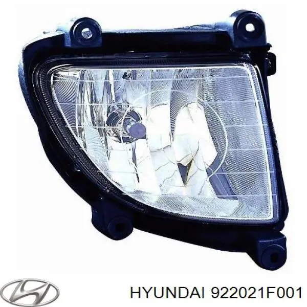Lampa przeciwmgielna prawa Hyundai/Kia 922021F001 cena, od 56,18 USD