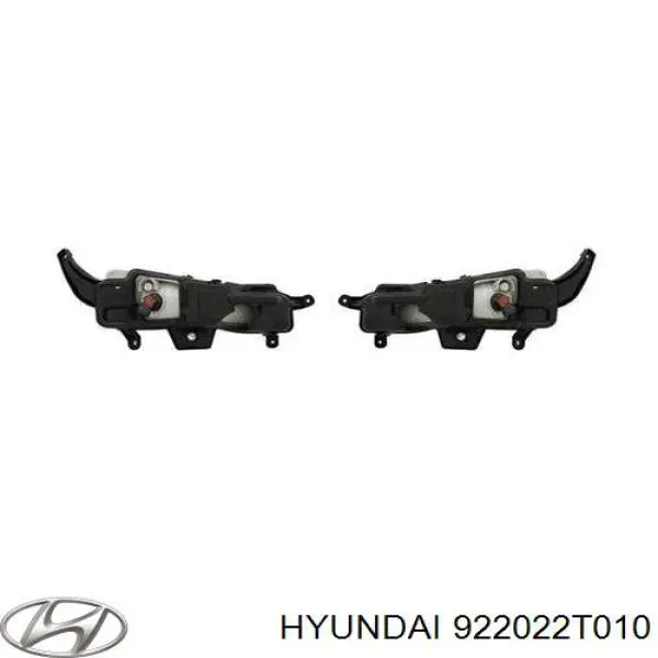 Lampa przeciwmgielna prawa Hyundai/Kia 922022T010 cena, od 38,50 USD