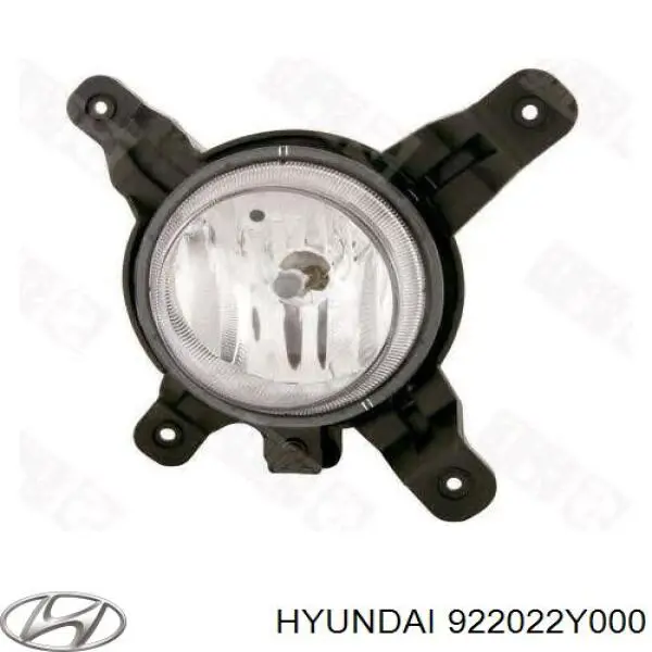 Lampa przeciwmgielna prawa Hyundai/Kia 922022Y000 cena, od 67,13 USD