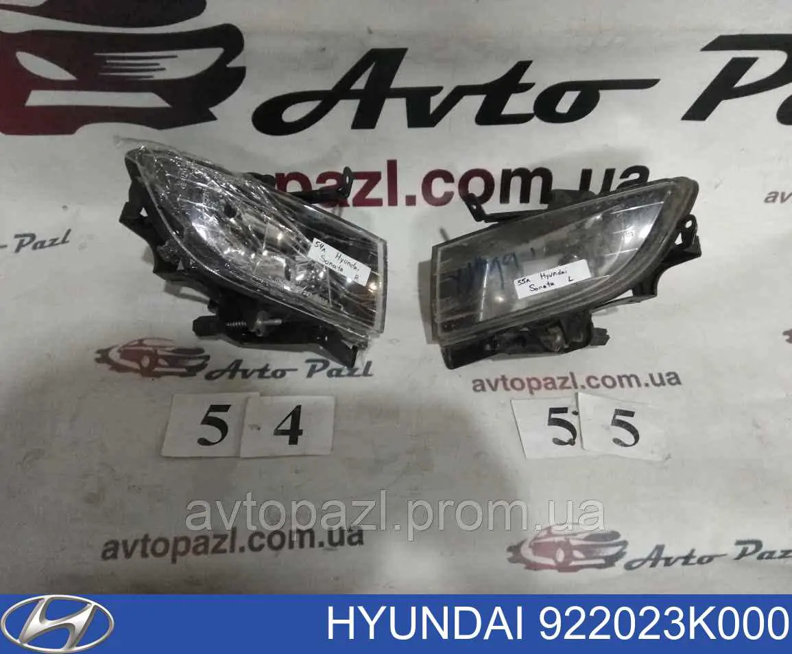 Lampa przeciwmgielna prawa Hyundai/Kia 922023K000 cena, od 47,69 USD