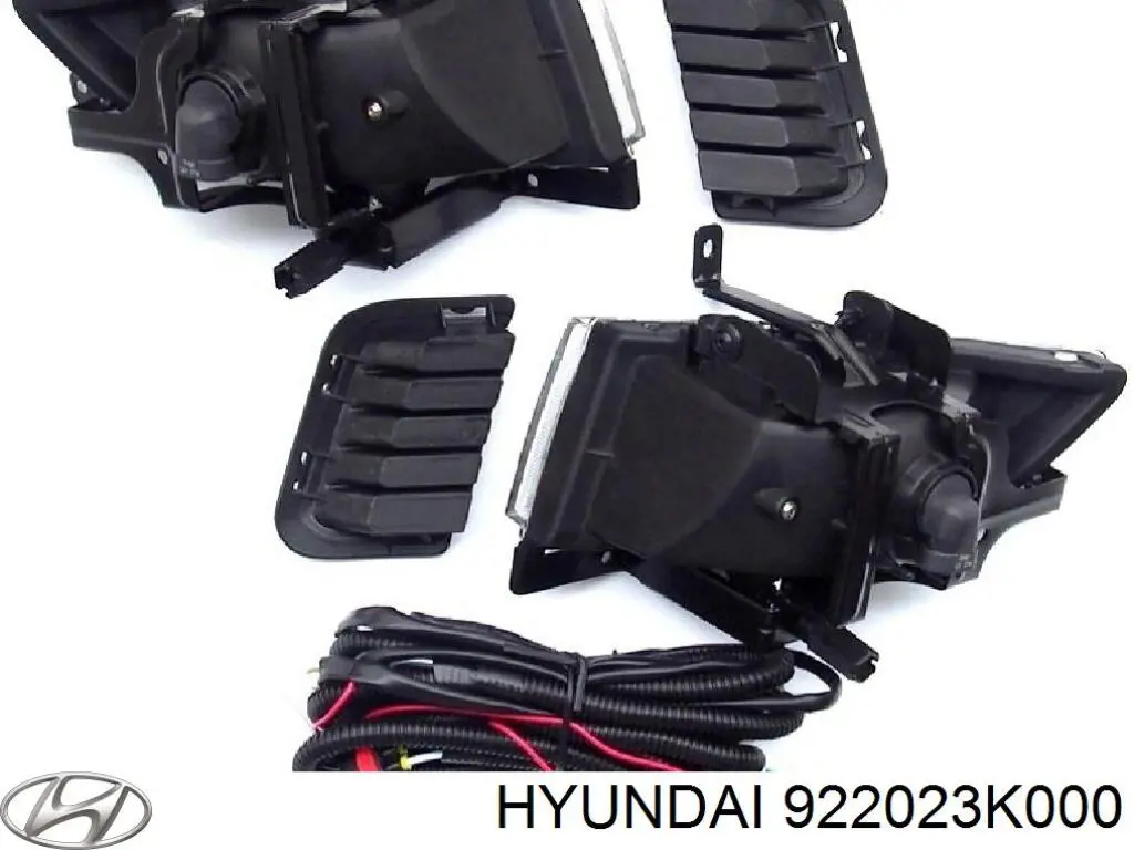 Lampa przeciwmgielna prawa 0270257H2C Tempest