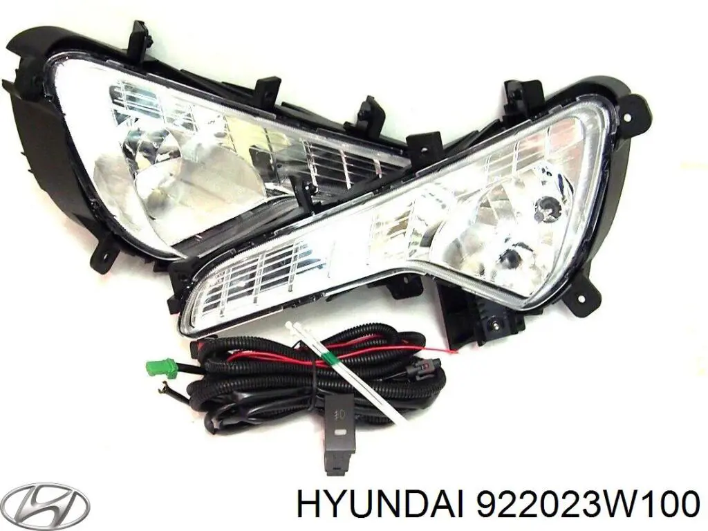 Lampa przeciwmgielna prawa Hyundai/Kia 922023W100
