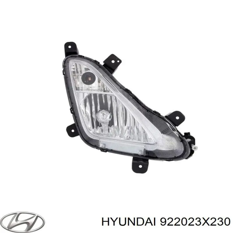 922023X230 Hyundai/Kia lampa przeciwmgielna prawa