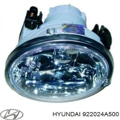 Lampa przeciwmgielna prawa Hyundai/Kia 922024A500 cena, od 47,67 USD