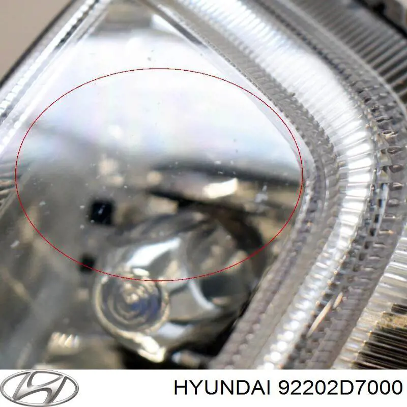 Lampa przeciwmgielna prawa Hyundai/Kia 92202D7000 cena, od 76,62 USD