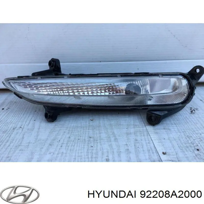 Lampa przeciwmgielna prawa Hyundai/Kia 92208A2000 cena, od 146,42 USD