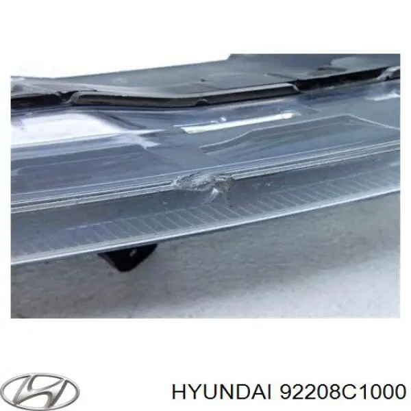 Reflektor do jazdy dziennej prawy Hyundai/Kia 92208C1000 cena, od 70,81 USD