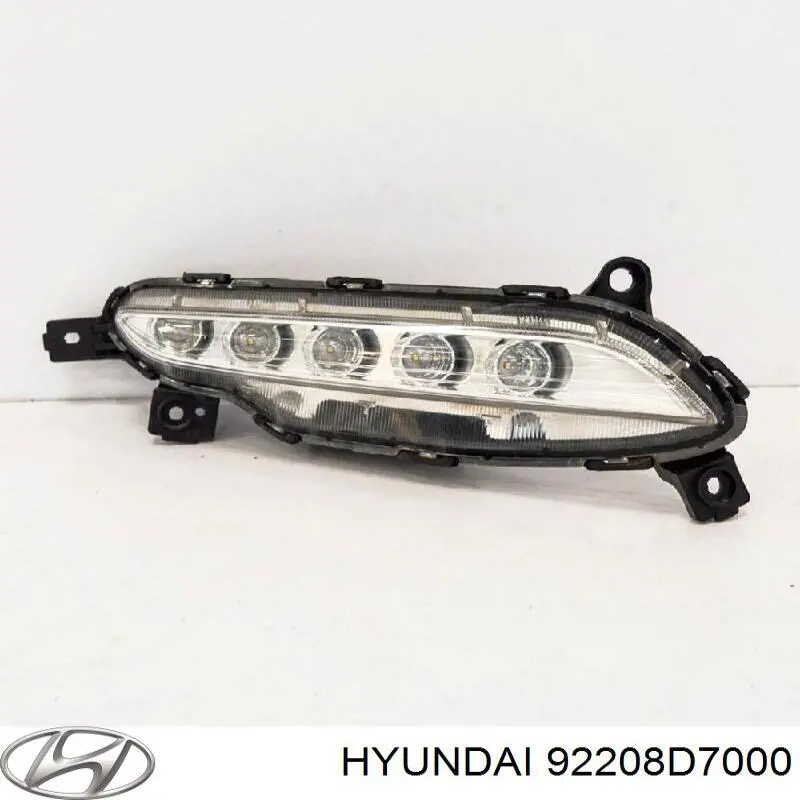 92208D7000 Hyundai/Kia Reflektor do jazdy dziennej prawy