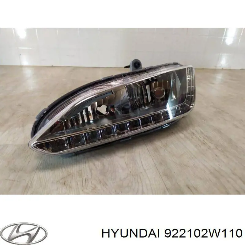 Do koszyka 922102W110 Hyundai/Kia Lampa przeciwmgielna lewa
