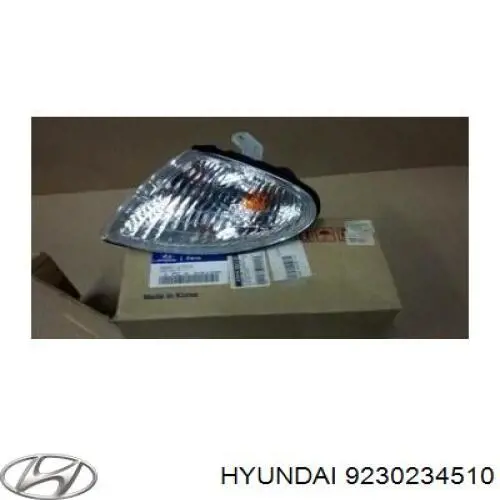 Kierunkowskaz prawy Hyundai/Kia 9230234510 cena, od 61,57 USD