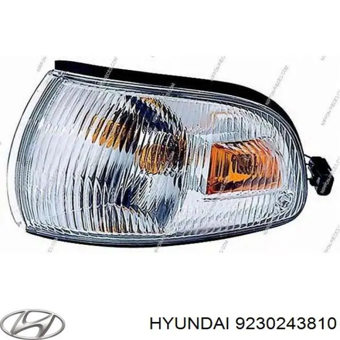Kierunkowskaz prawy Hyundai H100 awangarda (P) (1993 - 2004) cena, od 27,97 USD