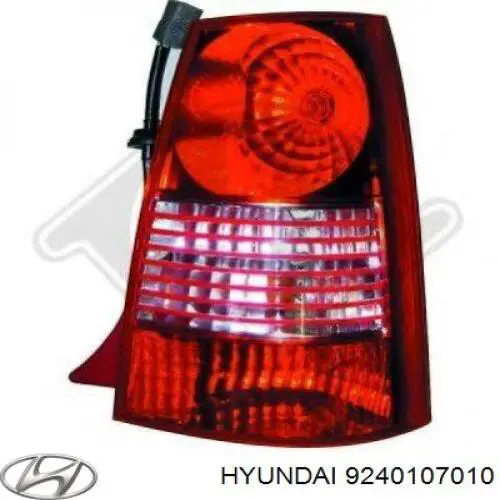9240107010 Hyundai/Kia Lampa zespolona tylna lewa
