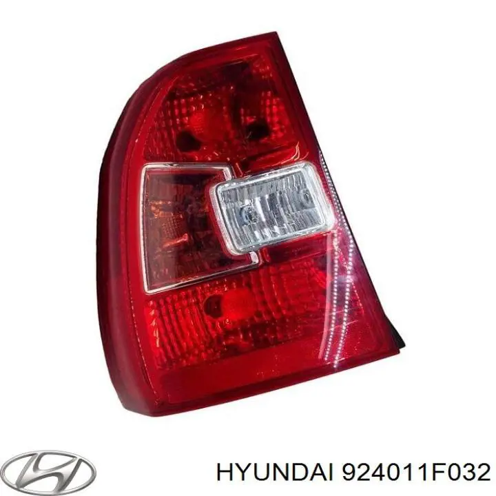 Do koszyka 924011F032 Hyundai/Kia Lampa zespolona tylna lewa