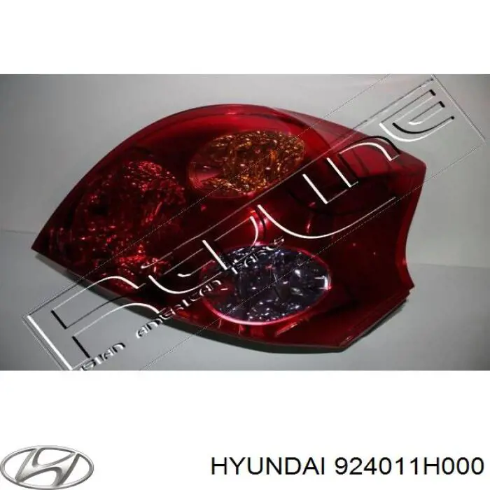 924011H000 Hyundai/Kia Lampa zespolona tylna lewa