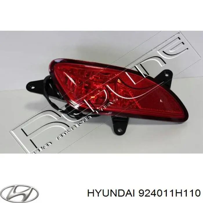 Przednia lampa przeciwmgielna tylna lewa Hyundai/Kia 924011H110 cena, od 65,92 USD