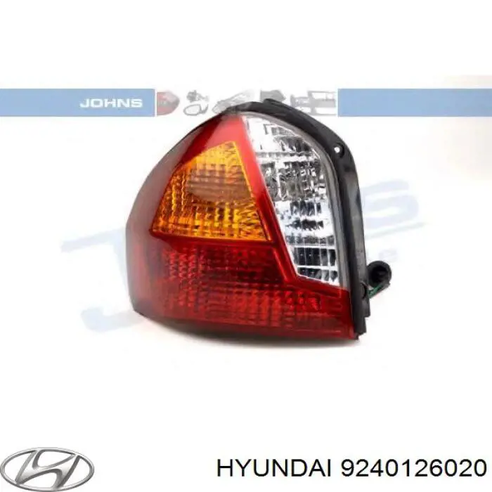 Lampa zespolona tylna lewa Hyundai/Kia 9240126020 cena, od 72,73 USD