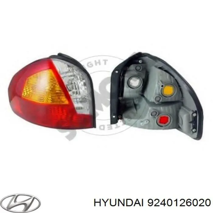 Do koszyka 9240126020 Hyundai/Kia Lampa zespolona tylna lewa