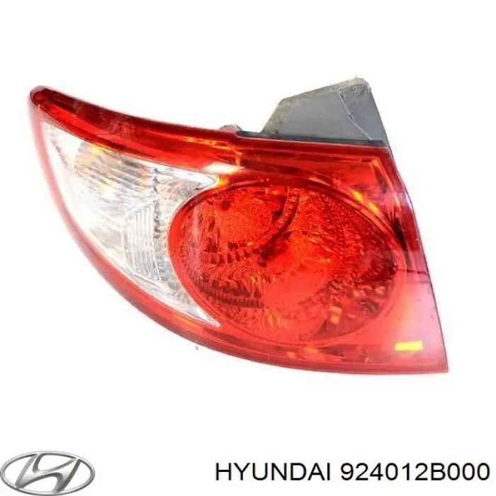 924012B000 Hyundai/Kia Lampa zespolona tylna lewa zewnętrzna
