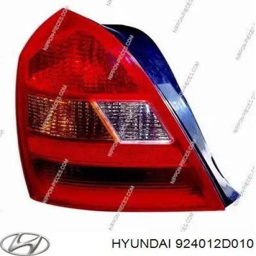 924012D010 Hyundai/Kia Lampa zespolona tylna lewa