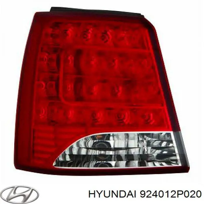 924012P020 Hyundai/Kia Lampa zespolona tylna lewa zewnętrzna