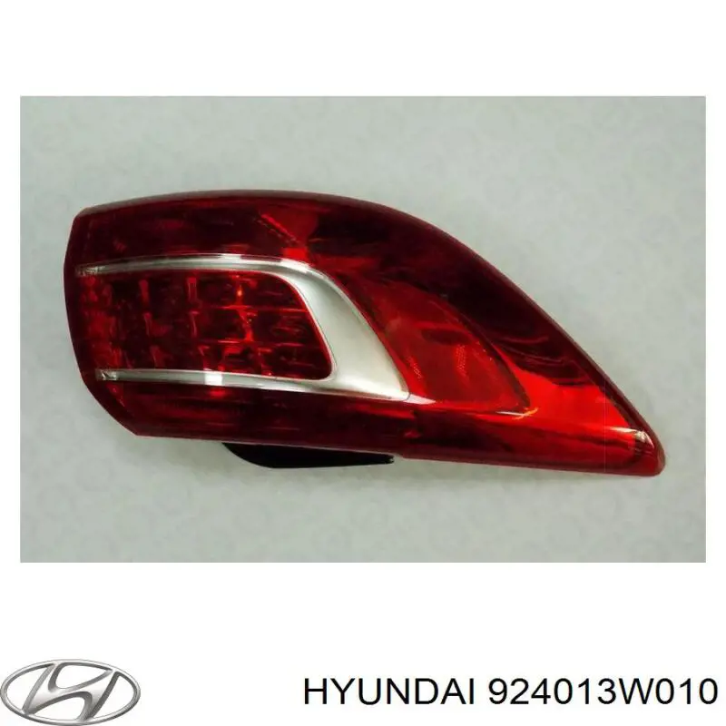 Lampa zespolona tylna lewa zewnętrzna Hyundai/Kia 924013W010 cena, od 121,98 USD