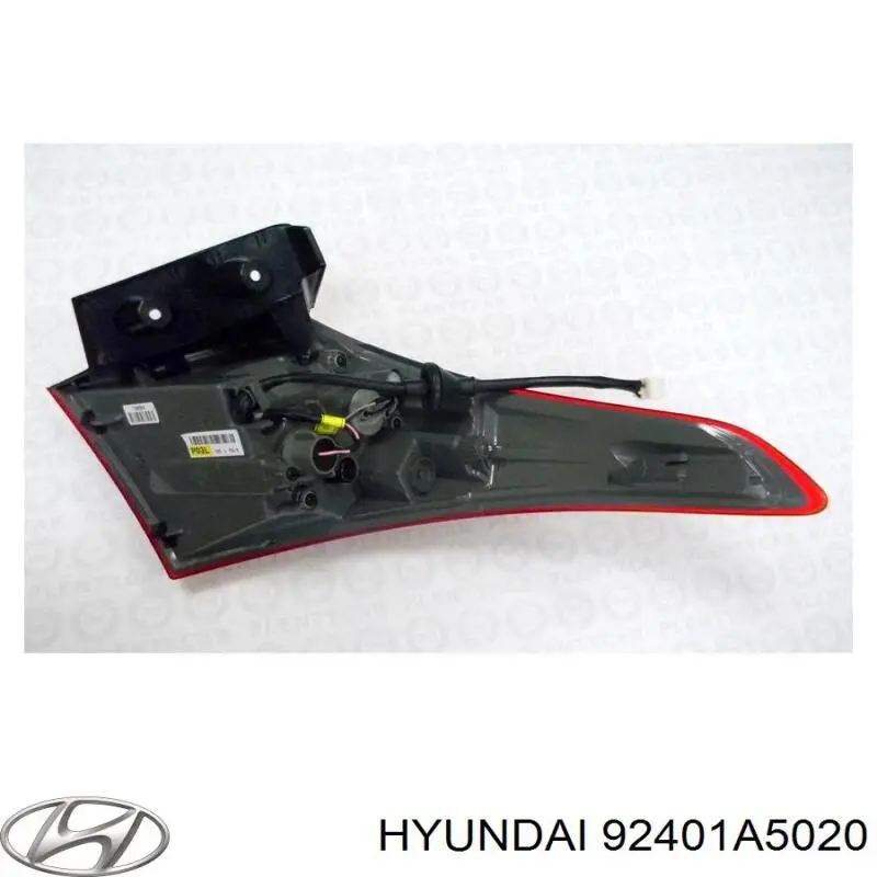Lampa zespolona tylna lewa zewnętrzna Hyundai/Kia 92401A5020 cena, od 110,67 USD
