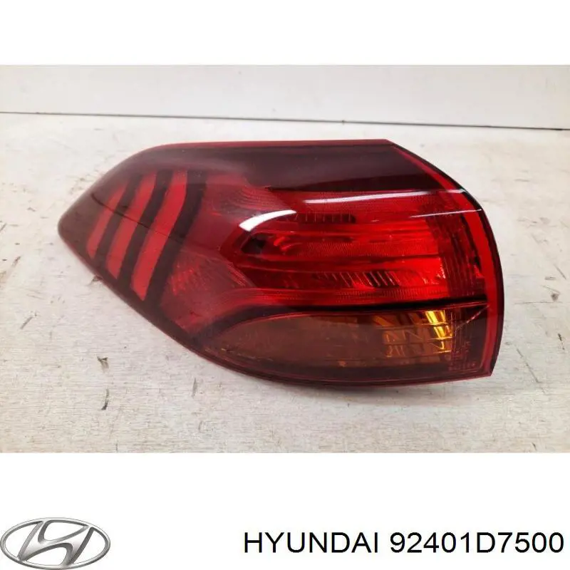 92401D7500 Hyundai/Kia Lampa zespolona tylna lewa zewnętrzna