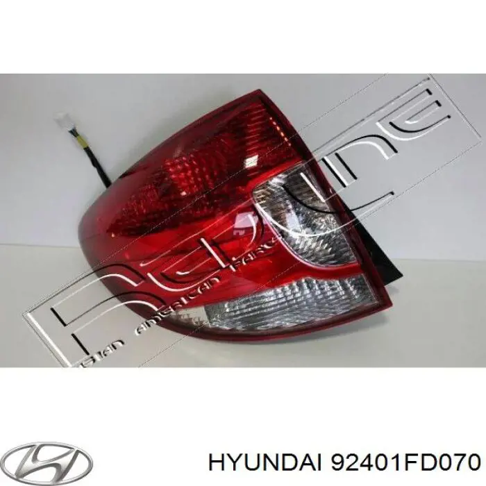 Lampa zespolona tylna lewa KIA Rio I hatchback (DC) (2000 - 2006) cena, od 73,34 USD
