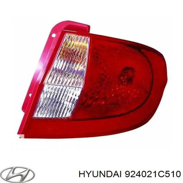 Lampa zespolona tylna prawa Hyundai/Kia 924021C510 cena, od 56,18 USD