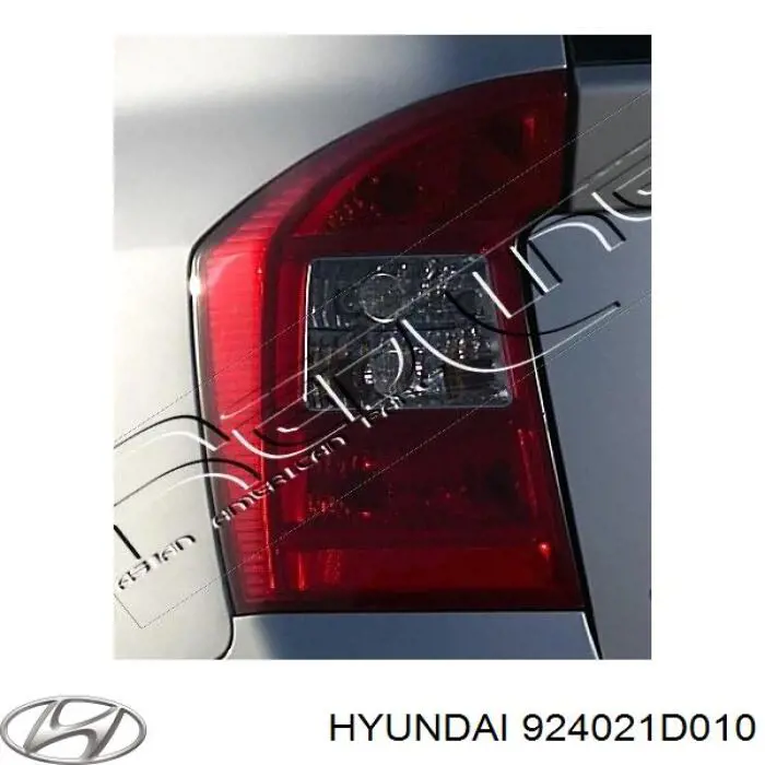 924021D010 Hyundai/Kia Lampa zespolona tylna prawa