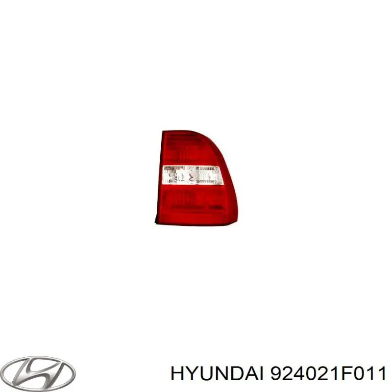 Do koszyka 924021F011 Hyundai/Kia Lampa zespolona tylna prawa