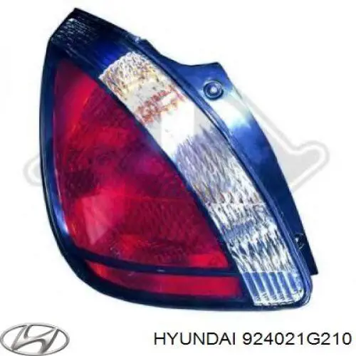 Do koszyka Lampa zespolona tylna prawa KIA Rio II JB