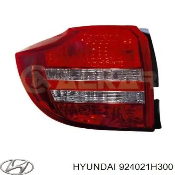Do koszyka 924021H300 Hyundai/Kia Lampa zespolona tylna prawa