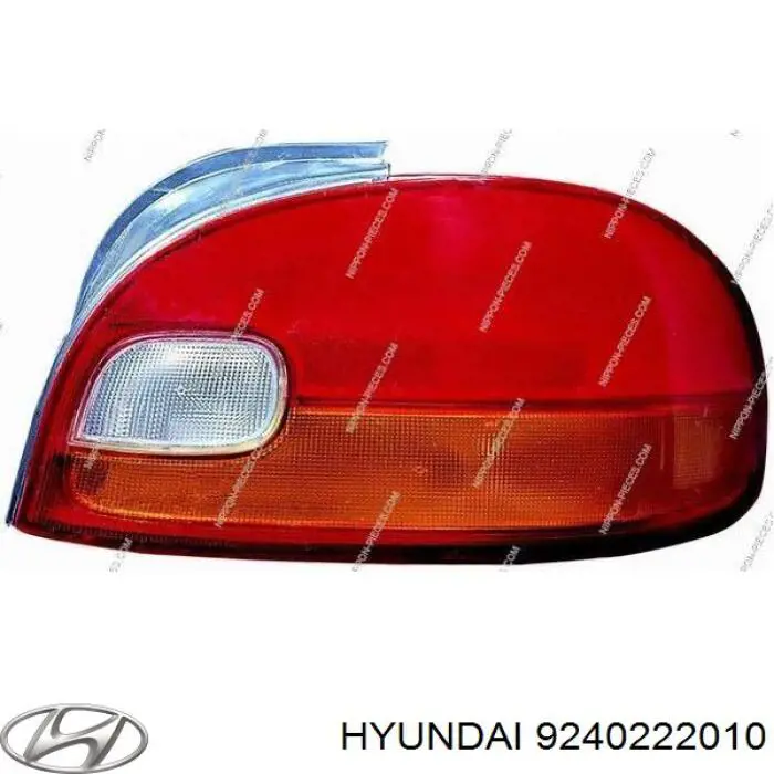 Lampa zespolona tylna prawa do Hyundai Accent I 