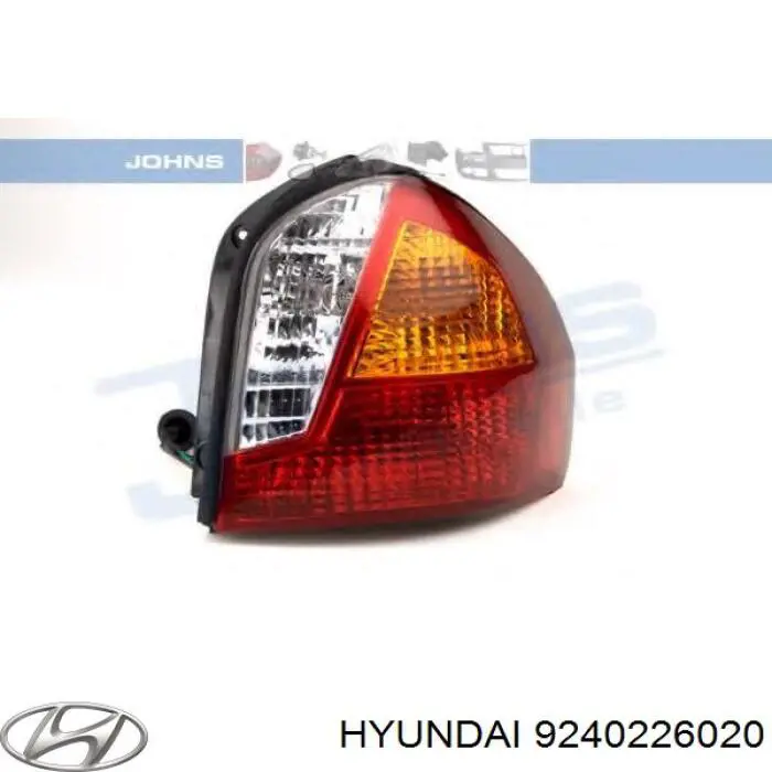 9240226020 Hyundai/Kia Lampa zespolona tylna prawa