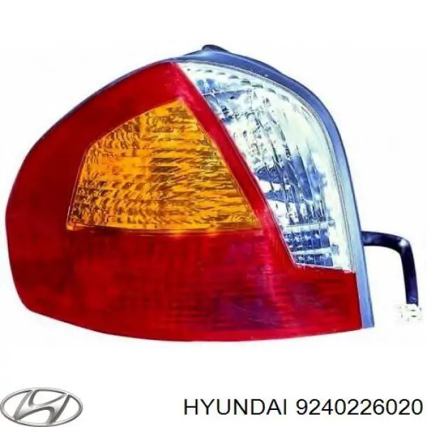 Lampa zespolona tylna prawa Hyundai/Kia 9240226020 cena, od 69,84 USD