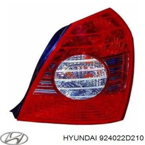 924022D210 Hyundai/Kia Lampa zespolona tylna prawa