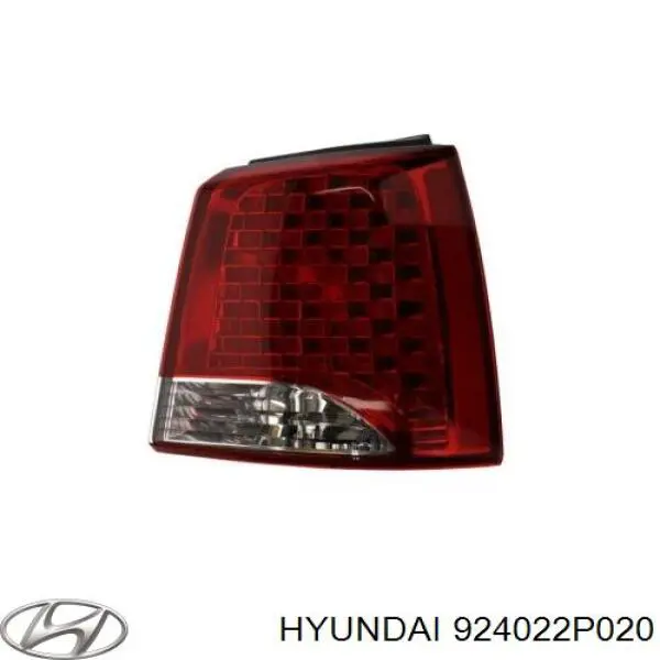 Do koszyka 924022P020 Hyundai/Kia Lampa zespolona tylna prawa zewnętrzna