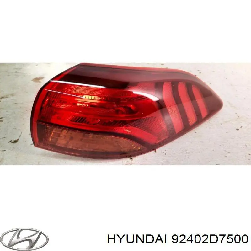 92402D7500 Hyundai/Kia Lampa zespolona tylna prawa zewnętrzna