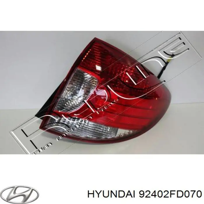 Lampa zespolona tylna prawa do KIA Rio I DC