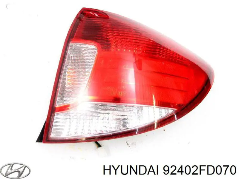 Do koszyka Lampa zespolona tylna prawa KIA Rio I DC