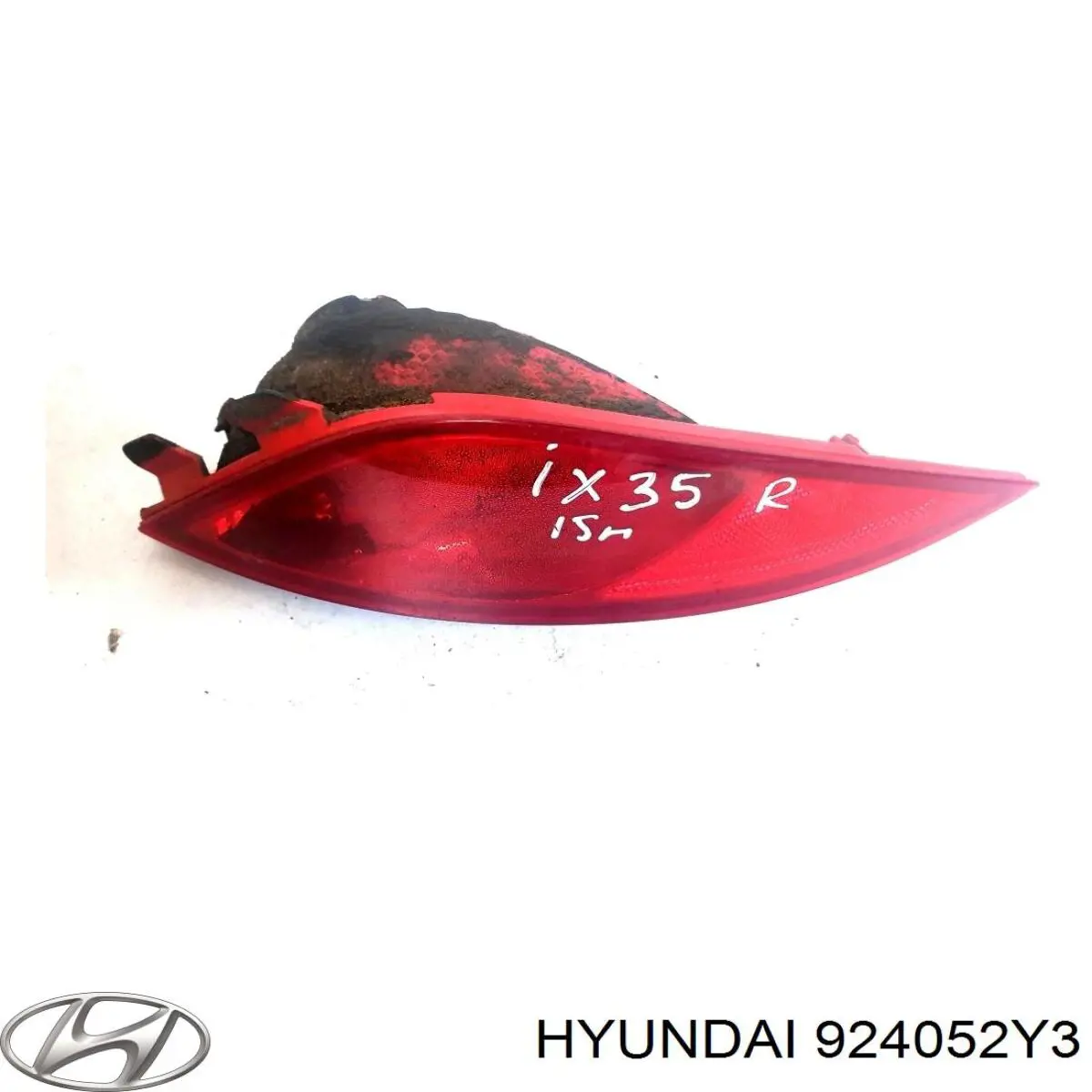 924052Y3 Hyundai/Kia Przednia lampa przeciwmgielna tylna lewa
