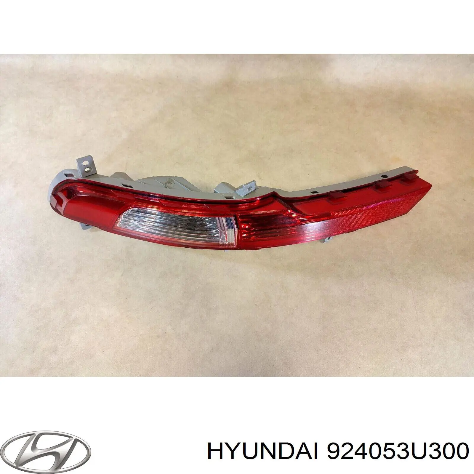 Do koszyka 924053U300 Hyundai/Kia Przednia lampa przeciwmgielna tylna lewa