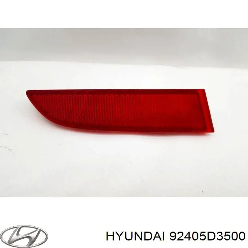 92405D3500 Hyundai/Kia Przednia lampa przeciwmgielna tylna prawa