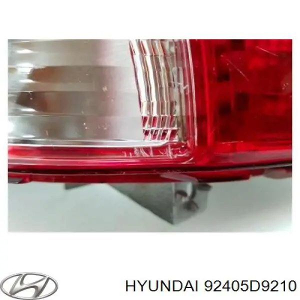 92405D9210 Hyundai/Kia Przednia lampa przeciwmgielna tylna lewa