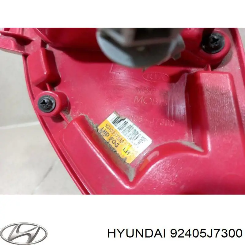 Przednia lampa przeciwmgielna tylna lewa Hyundai/Kia 92405J7300 cena, od 105,56 USD