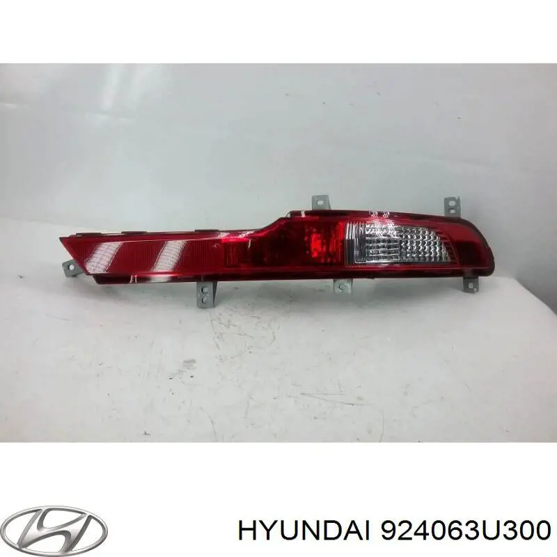 924063U300 Hyundai/Kia Przednia lampa przeciwmgielna tylna prawa