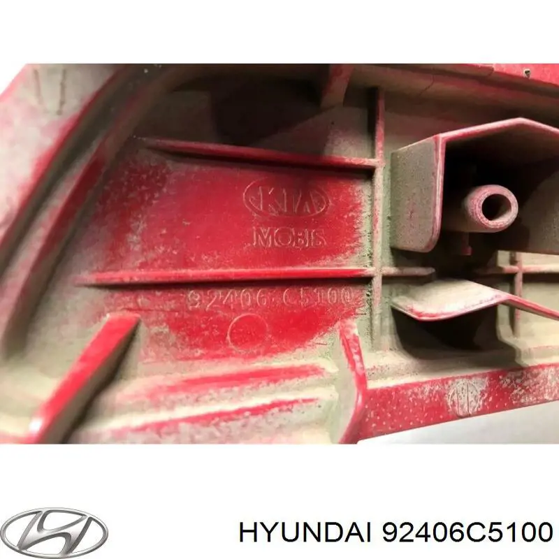 92406C5100 Hyundai/Kia Przednia lampa przeciwmgielna tylna prawa